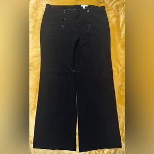 New York & Company Black Wide-Leg Trousers *Slightly Worn*